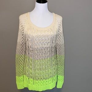 American Eagle Ombré color sweater